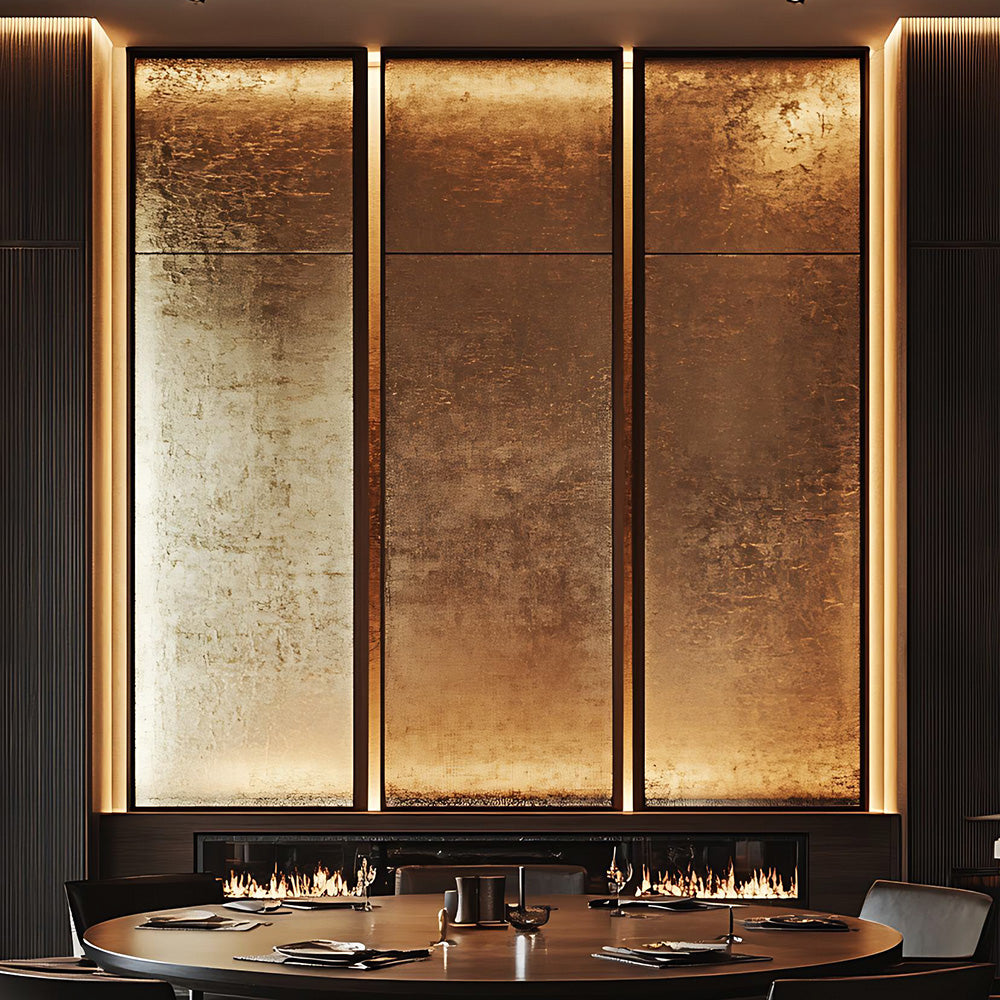 HUALIN Modern style hotel restaurant partition decorative screen dining area separation beautification