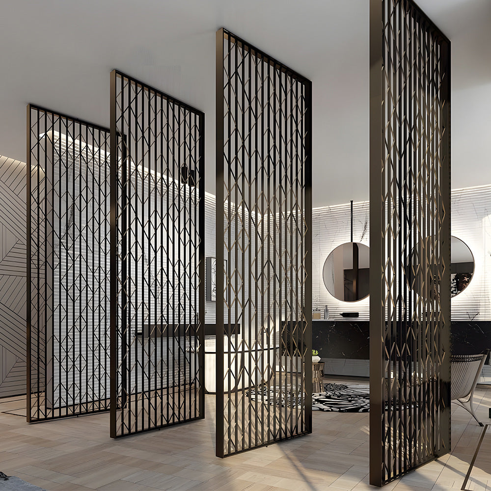 HUALIN Modern style hotel restaurant partition decorative screen dining area separation beautification