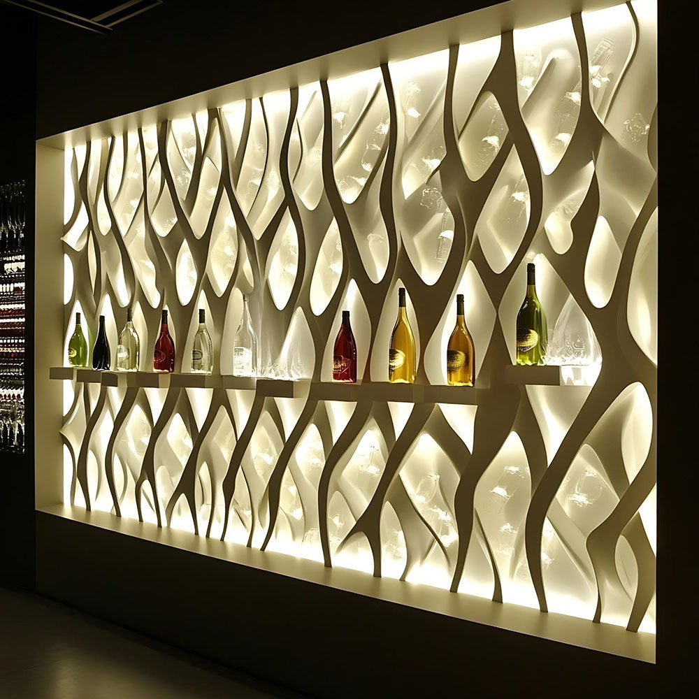 HUALIN Modern style hotel restaurant partition decorative screen dining area separation beautification
