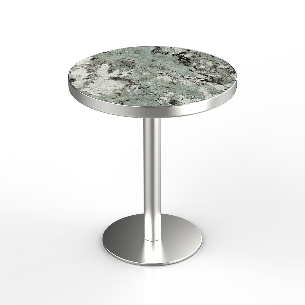 HUALIN Modern style restaurant stone pattern luxury rock slab dining table sintered stone dining table custom sizes and colors