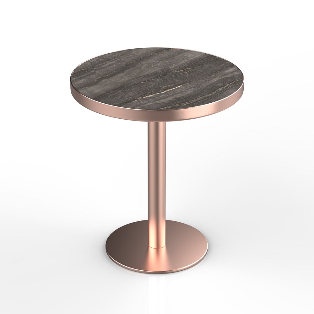 HUALIN Modern style restaurant luxury rock slab dining table custom size and color