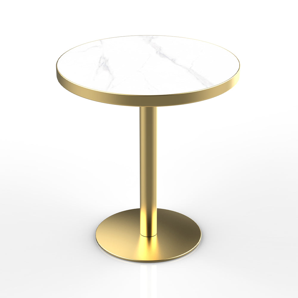 HUALIN Restaurant luxury sintered stone marble dining table chairs comfortable booths, material size color batch customization