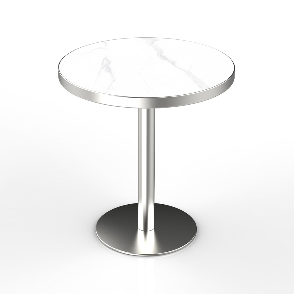 HUALIN Restaurant luxury sintered stone marble dining table chairs comfortable booths, material size color batch customization