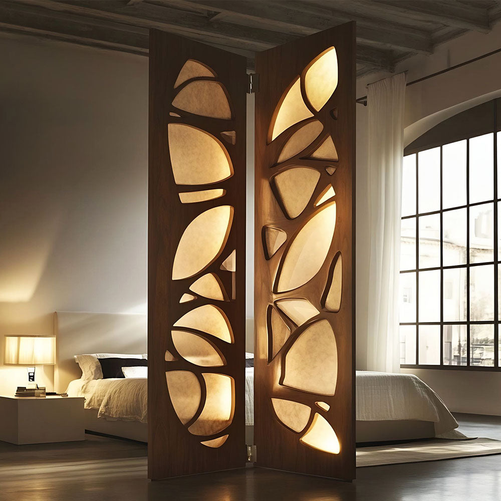 HUALIN Modern style hotel restaurant partition decorative screen dining area separation beautification