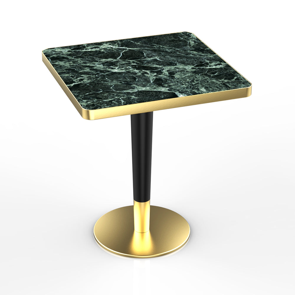 HUALIN Restaurant luxury sintered stone dining table with comfortable chairs, customizable material, color and size