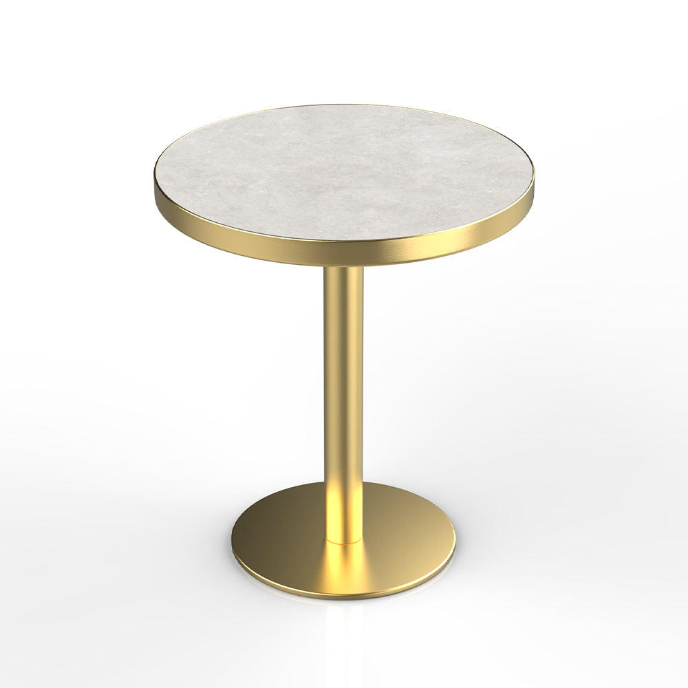 HUALIN Hotel theme restaurant luxury sintered stone dining table, marble dining table, customizable size and color
