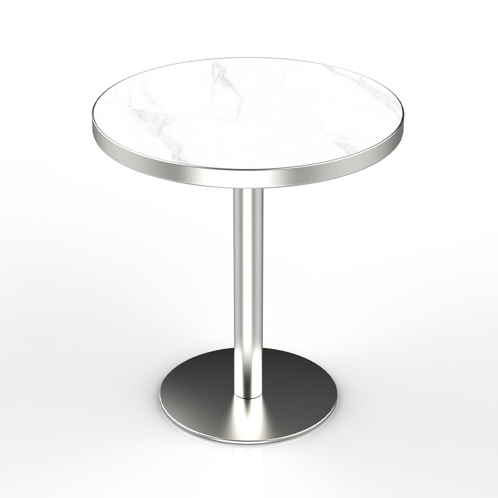 HUALIN Restaurant luxury sintered stone marble dining table chairs comfortable booths, material size color batch customization